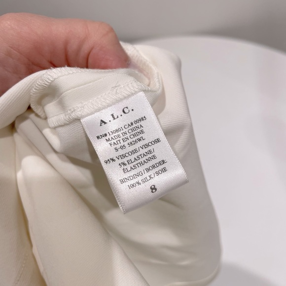 ALC sleeveless top open back size 8 - Picture 4 of 6